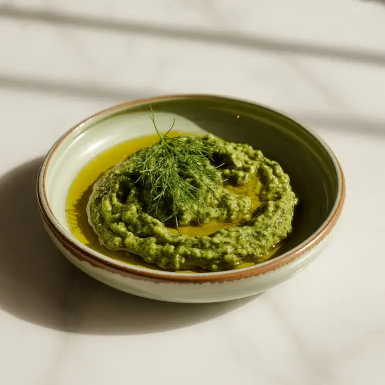 pesto con barba di finocchio - Fine Dining Lovers