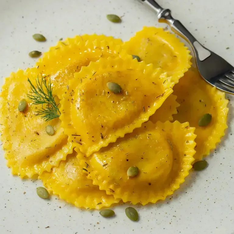 ravioli di zucca - Fine Dining Lovers