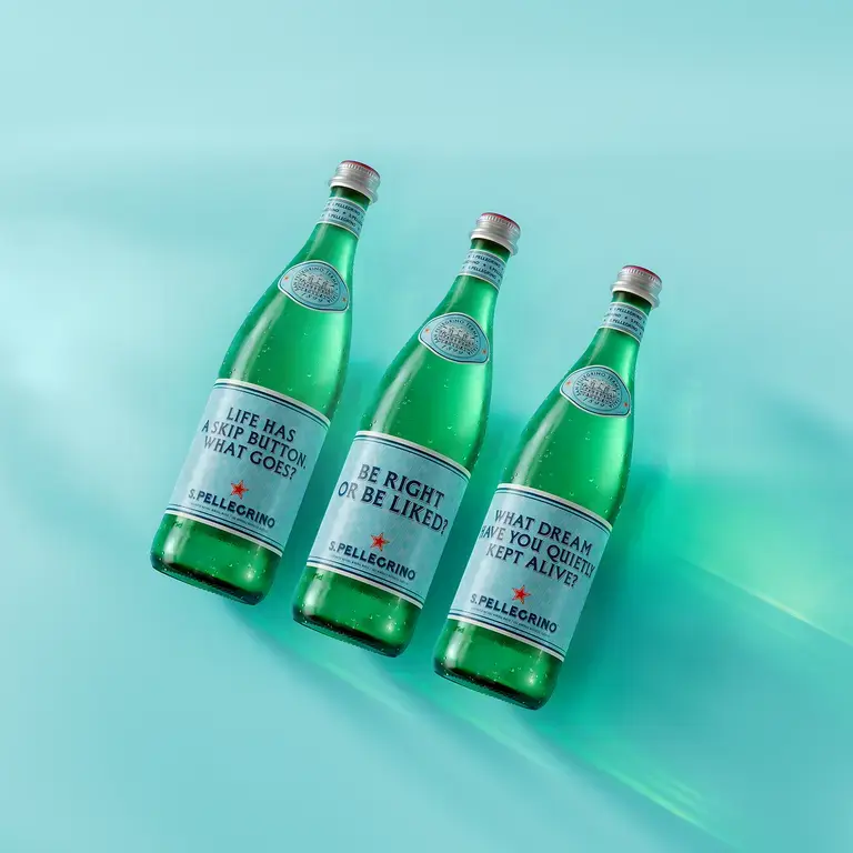Start the conversation with S.Pellegrino