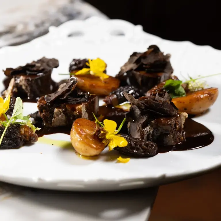 Piatti carne - Alessandro Mecca al Castello di Grinzane Cavour
