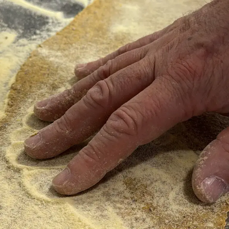 La Limonaia d Villa Senni: la preparazione della pasta fresca