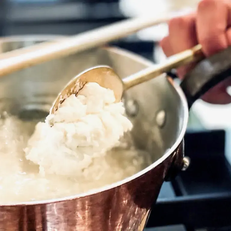 La mantecatura del risotto - ricetta sgorbini