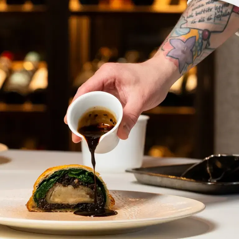 Cipolla dorata di Voghera, tartufo - Dama chef Federico Sgorbini