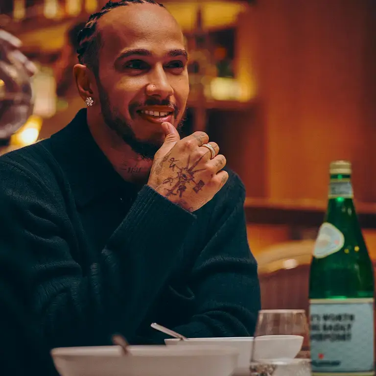 Lewis Hamilton Sparkling Conversation