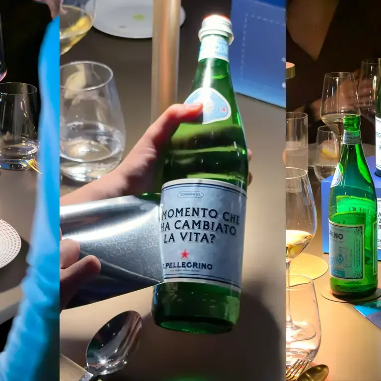 Bottiglia Special Edition S.Pellegrino peelable Italia