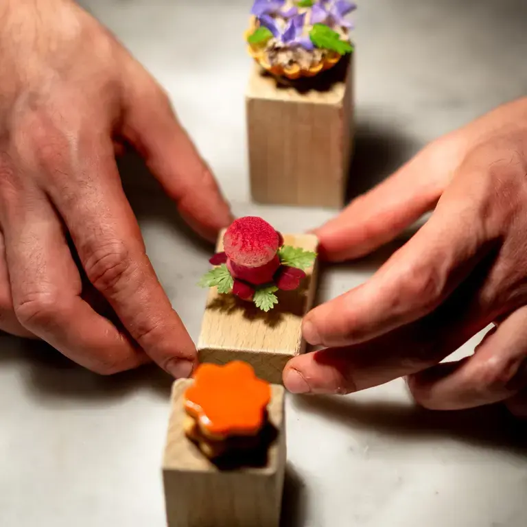 Autem* ristorante - Un impiattamento