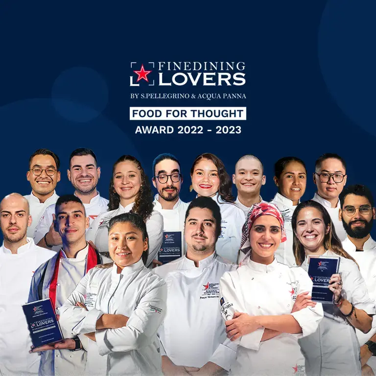 Vota per il Fine Dining Lovers Food for Thought Award