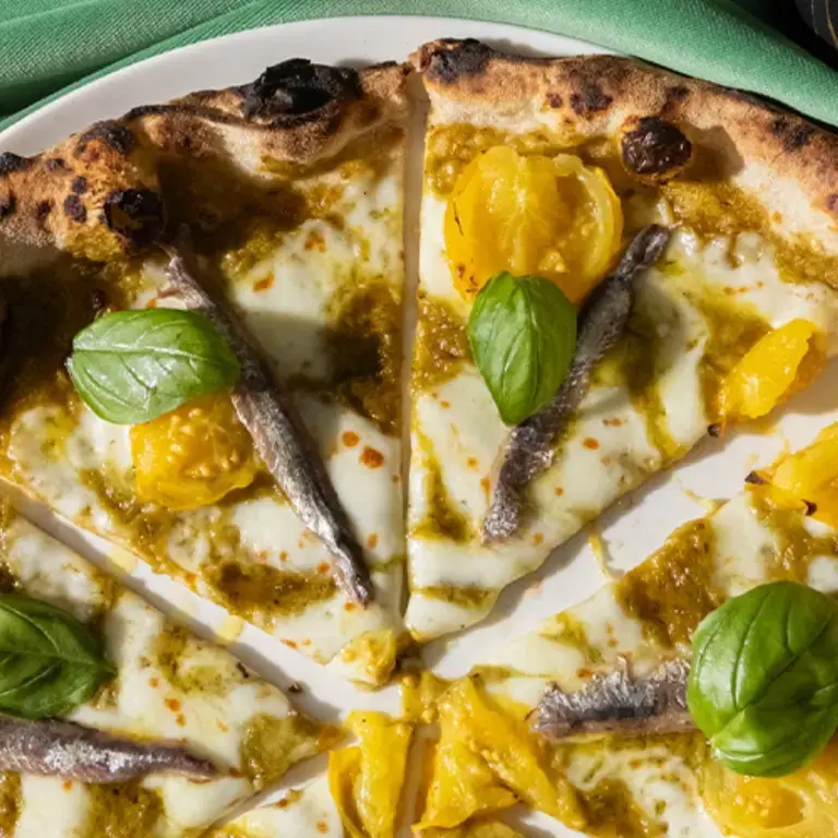 Le pizze iconiche di Lievità a Milano: la Verdeoro