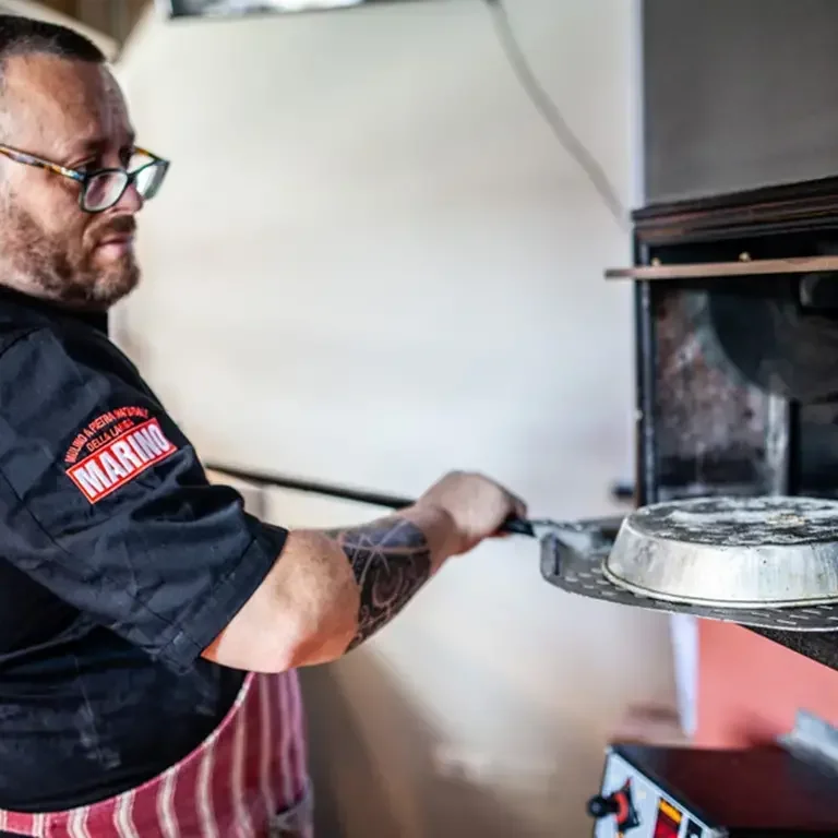 Andrea Morini pizzaiolo pizzeria Da Cecio