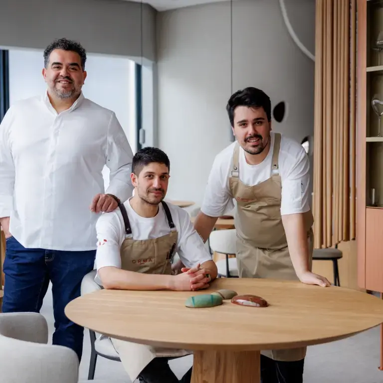 Roy Caceres, Piermario Fiengo e Giovanni Olivieri di Orma a Roma