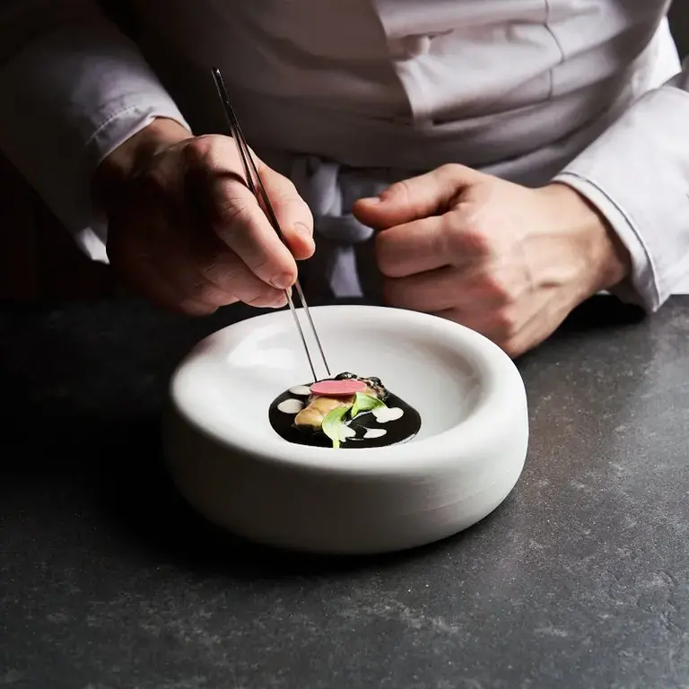 Un piatto del menu di Verso a Milano