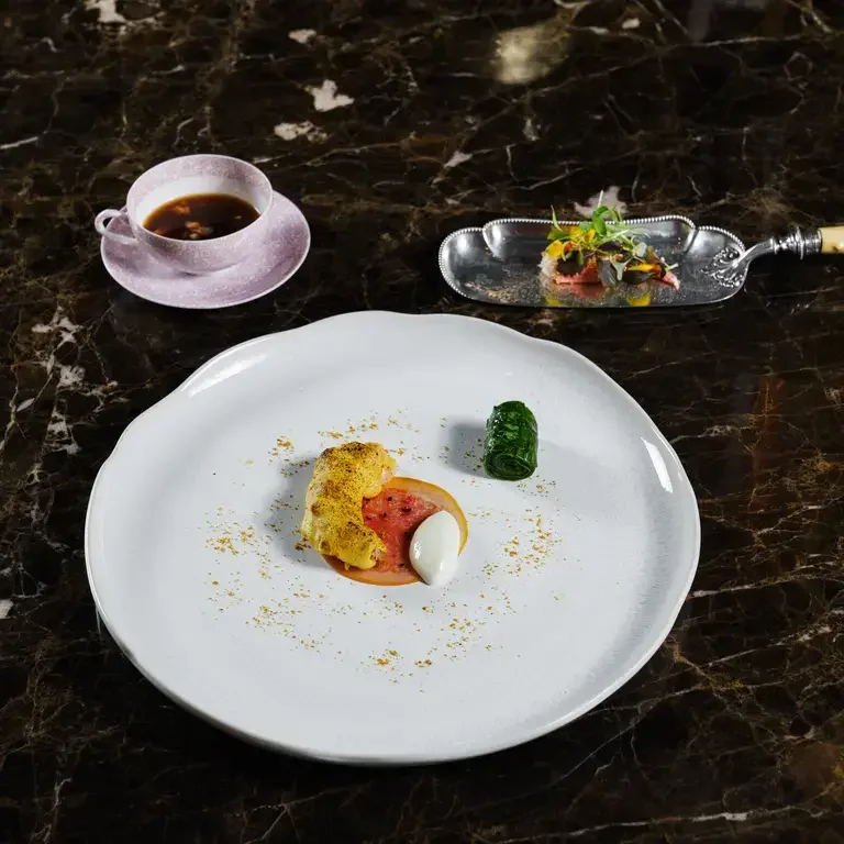 Astice, pompelmo e tapioca di Anthony Genovese