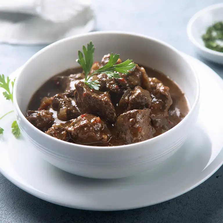 Guancia di manzo brasata al vino rosso