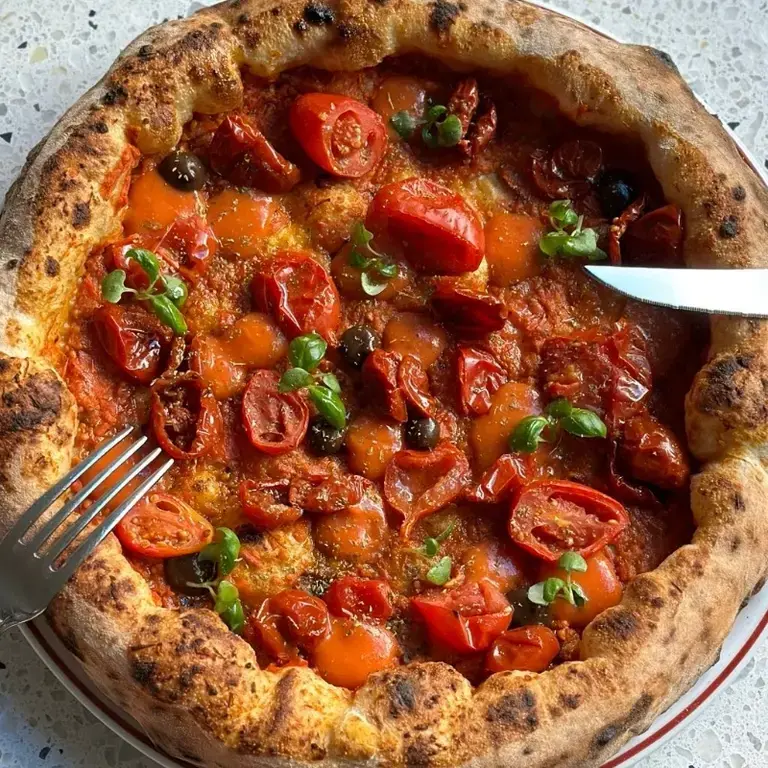 Pizza Marinara ai 4 Pomodori: la ricetta di Danilo Brunetti
