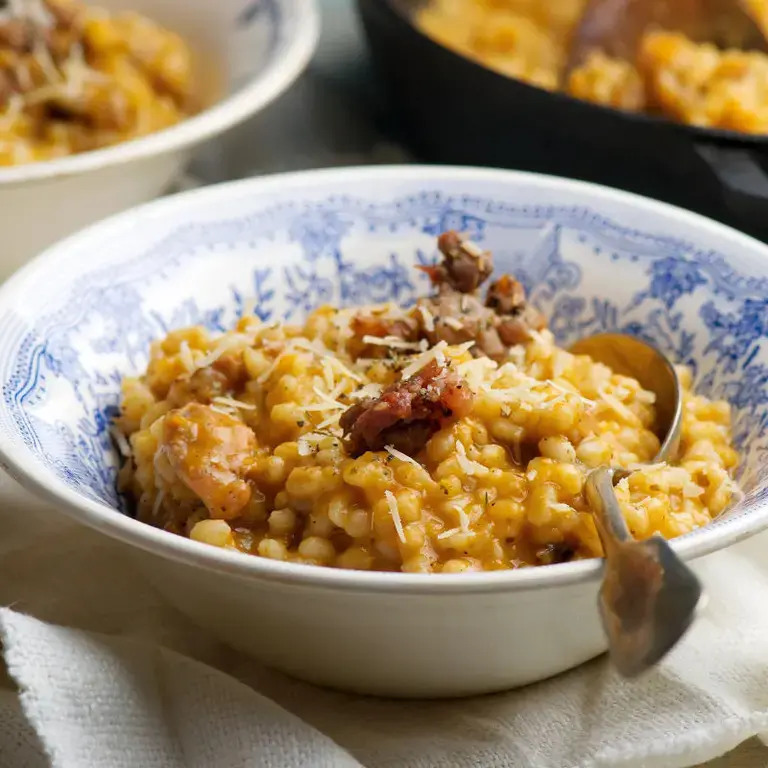 risotto zucca e salsiccia - Fine Dining Lovers