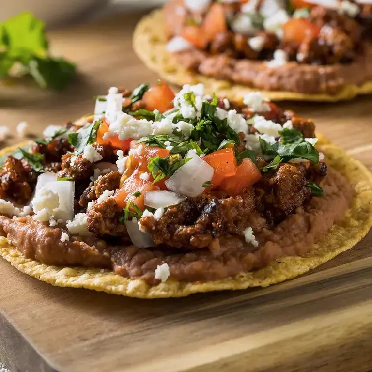 Tostadas messicane