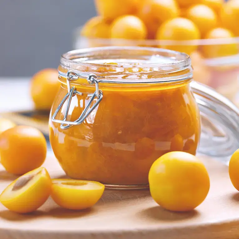 Marmellata di prugne gialle