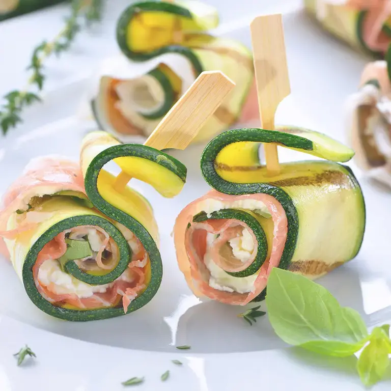 spiedini di zucchine