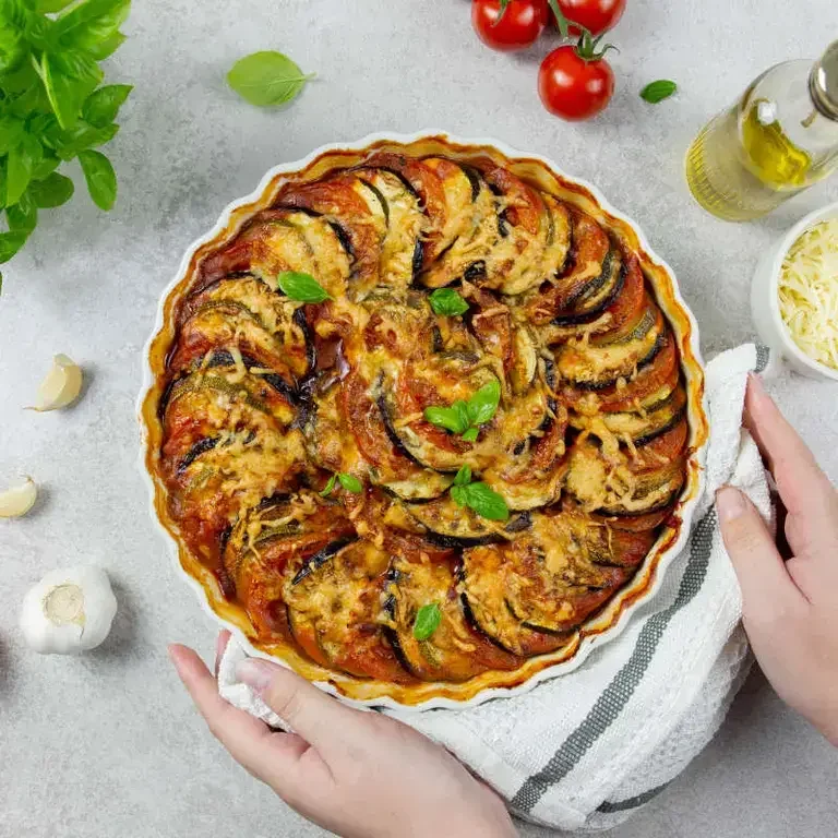 torta salata con melanzane - Fine Dining Lovers