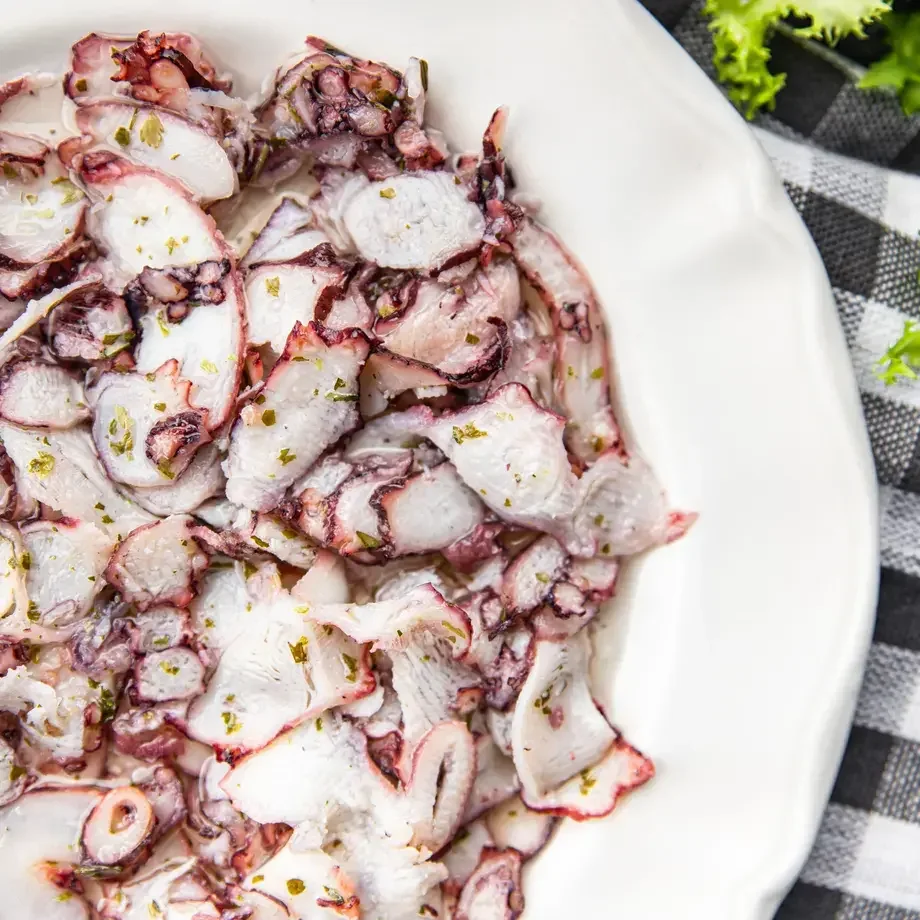 carpaccio di polpo - Fine Dining Lovers