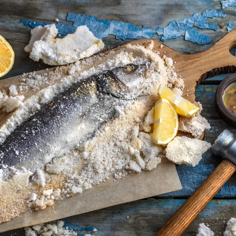 branzino in crosta di sale - Fine Dining Lovers