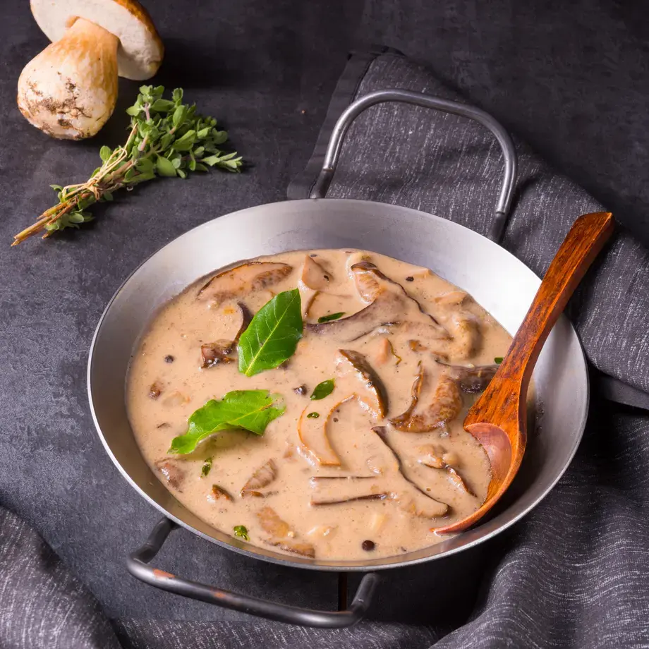 crema con funghi porcini - Fine Dining Lovers