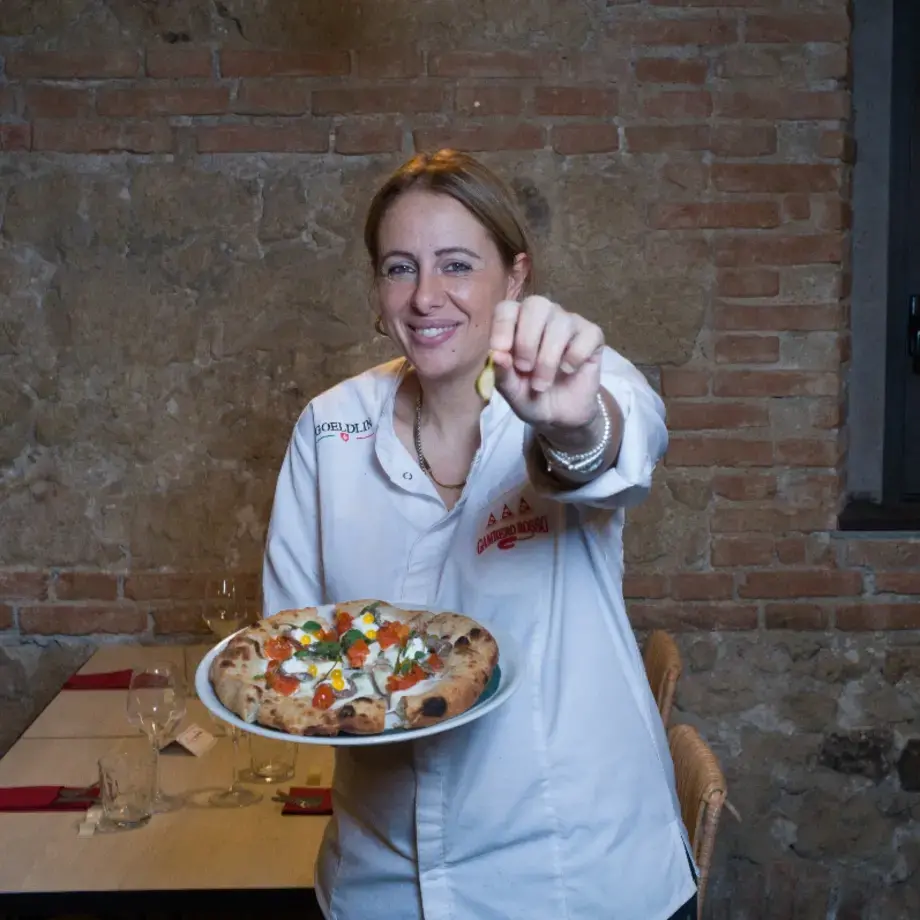 La pizzaiola Roberta Esposito da Marita