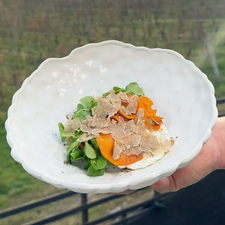 Dove mangiare tartufo nelle Langhe - il burger di zucca di The Lab