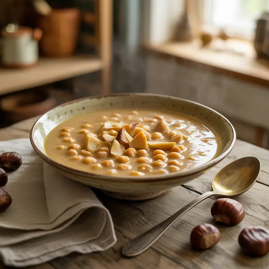 zuppa ceci e castagne - Fine Dining Lovers