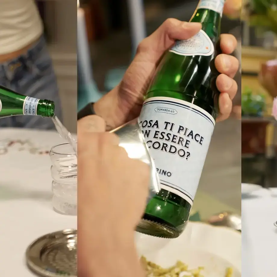 Bottiglia Special Edition S.Pellegrino Italia