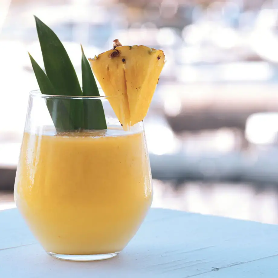 Cocktail con l'ananas