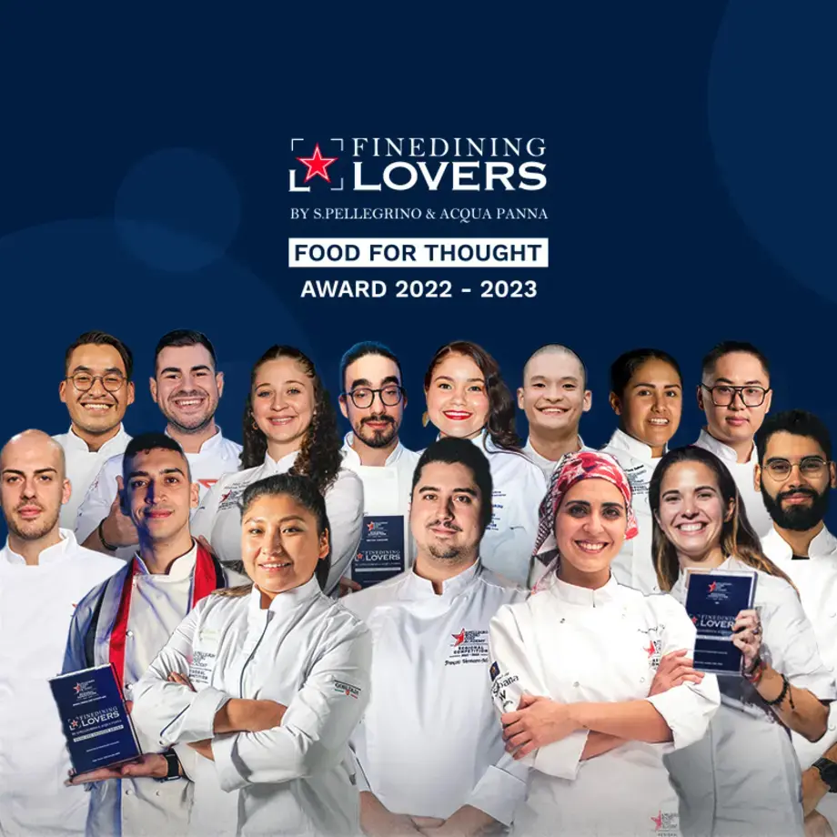 Vota per il Fine Dining Lovers Food for Thought Award