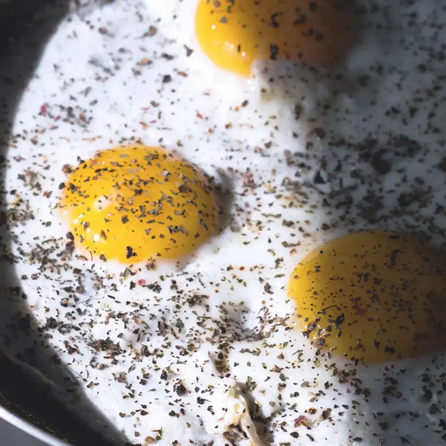 Uova al tegamino perfette