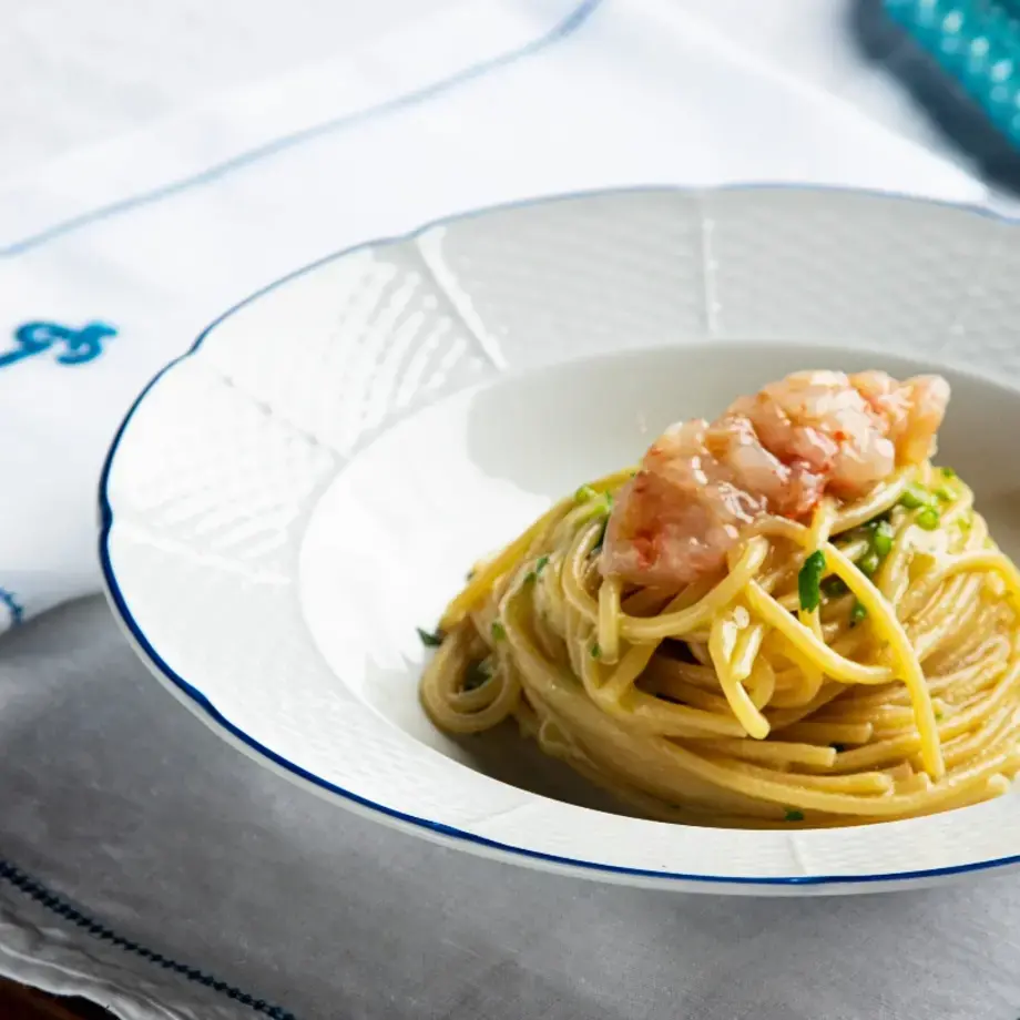 Un piatto del menu de La Segreta a Roma