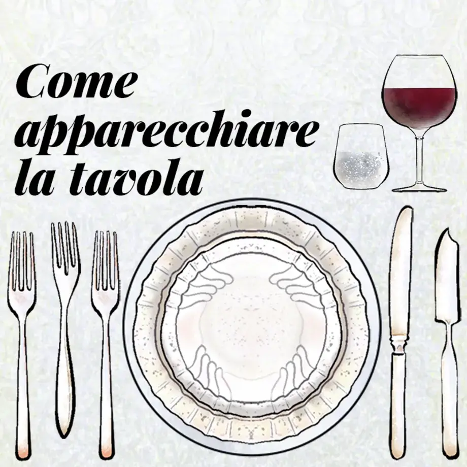 come apparecchiare la tavola