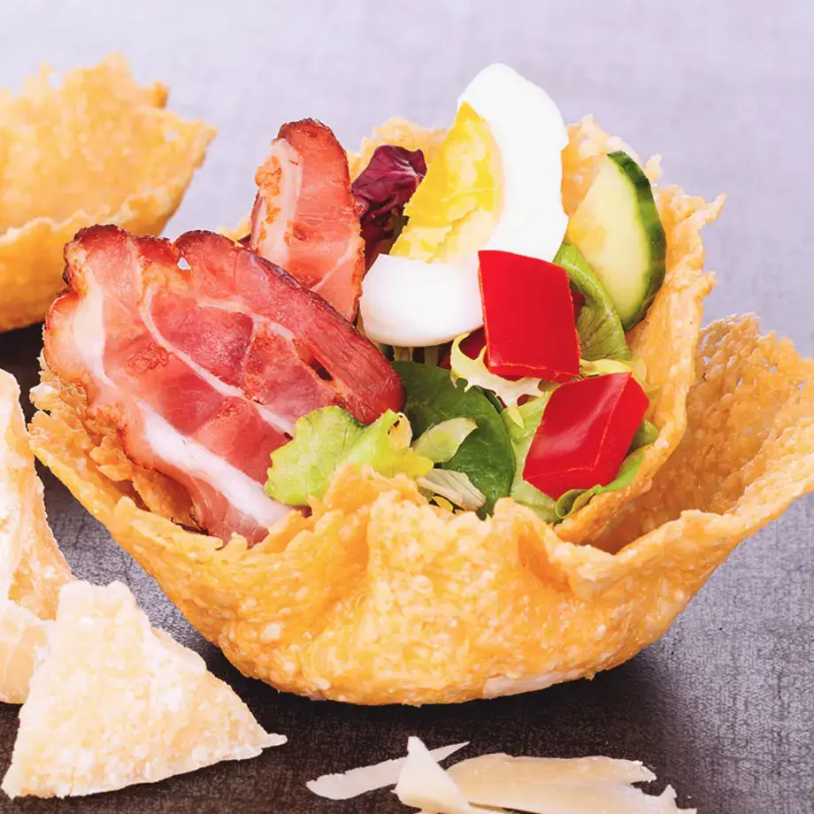 cestini di parmigiano ripieni