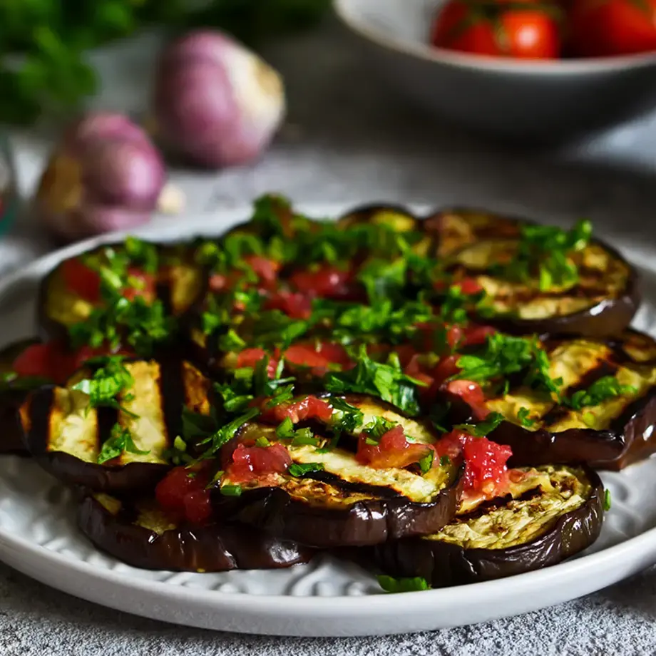 come condire le melanzane grigliate