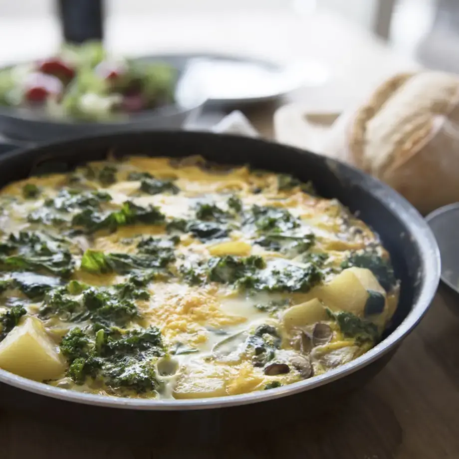 frittata di cavolo nero