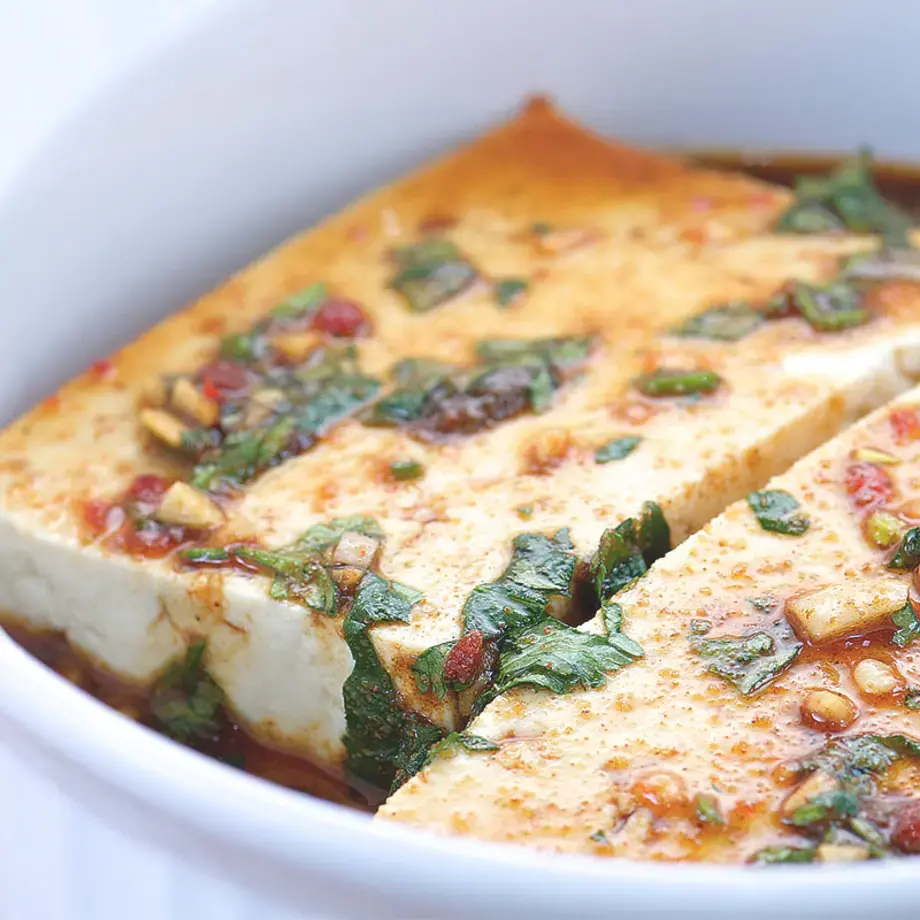 come marinare il tofu