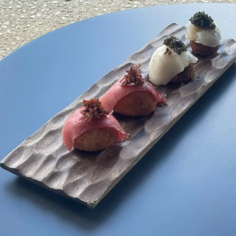 Un piatto servito durante Ein Prosit 2023