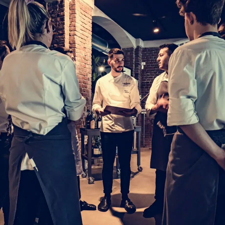 La brigata di Trattoria Contemporanea