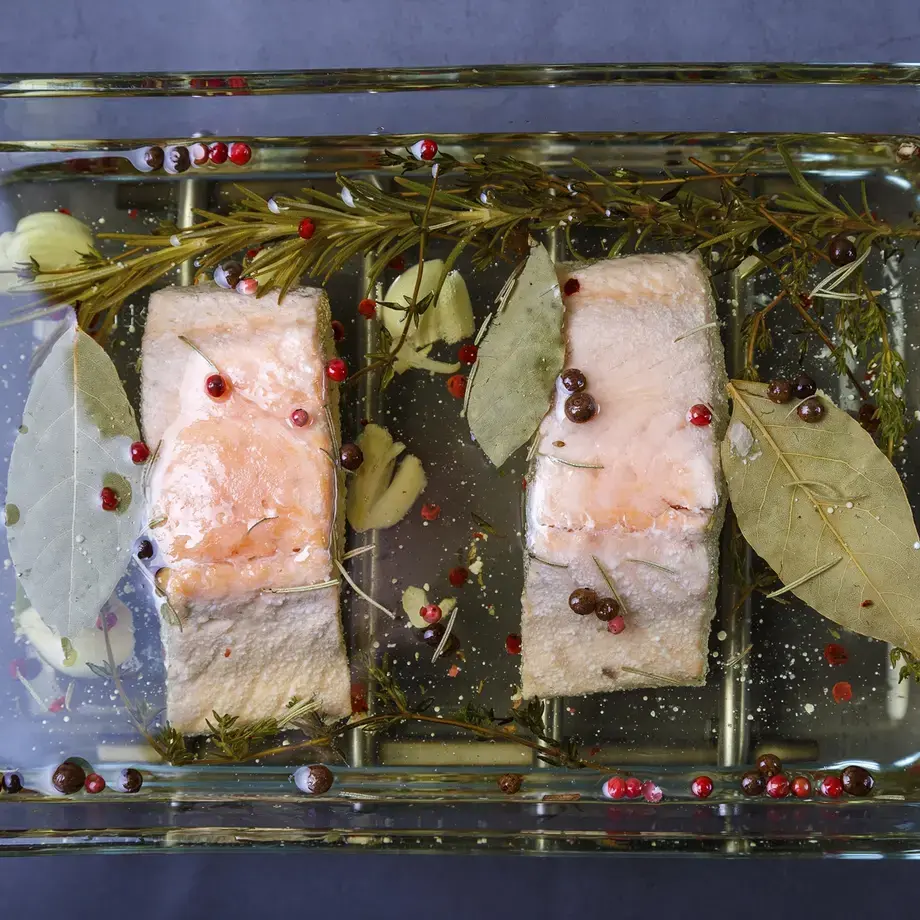 salmone in oliocottura