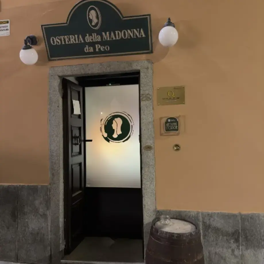 Osteria della Madonna da Peo