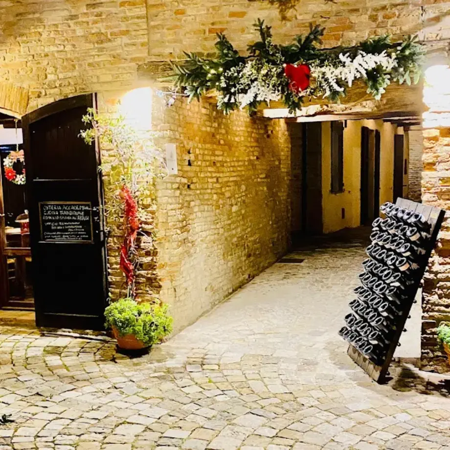 Osteria dell'Accademia, Castello di Montegridolfo