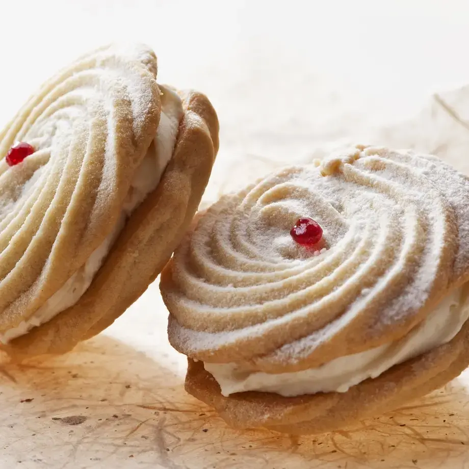 Biscotti viennesi con albumi