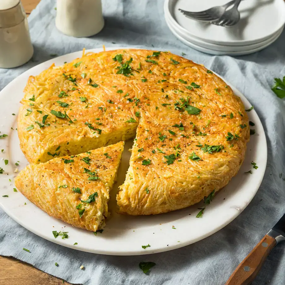 Frittata di pasta avanzata - ricetta di ChatGPT