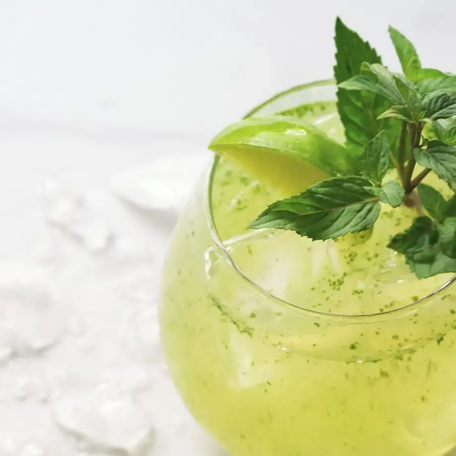 Gin gin mule con menta fresca