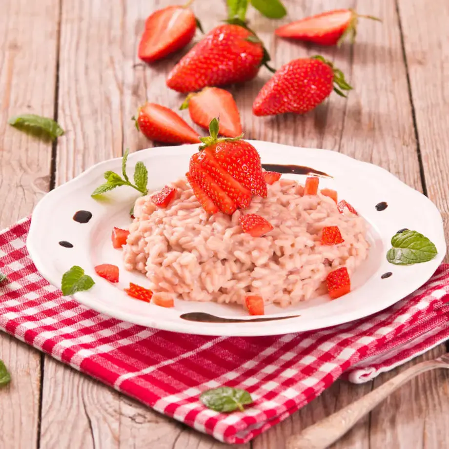 Risotto alle fragole