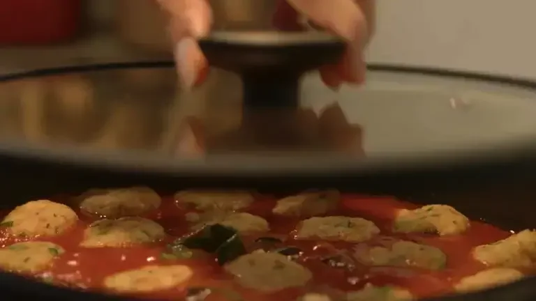 Cottura delle polpette Maci