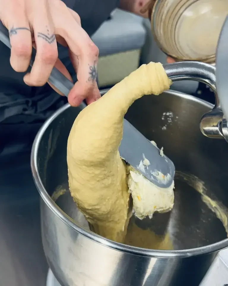 Impasto nella planetaria